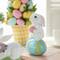 Glitzhome® 4.5" Easter Bunny Table Décor Set